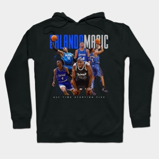 Orlando Magic All Time Starting Five Hoodie